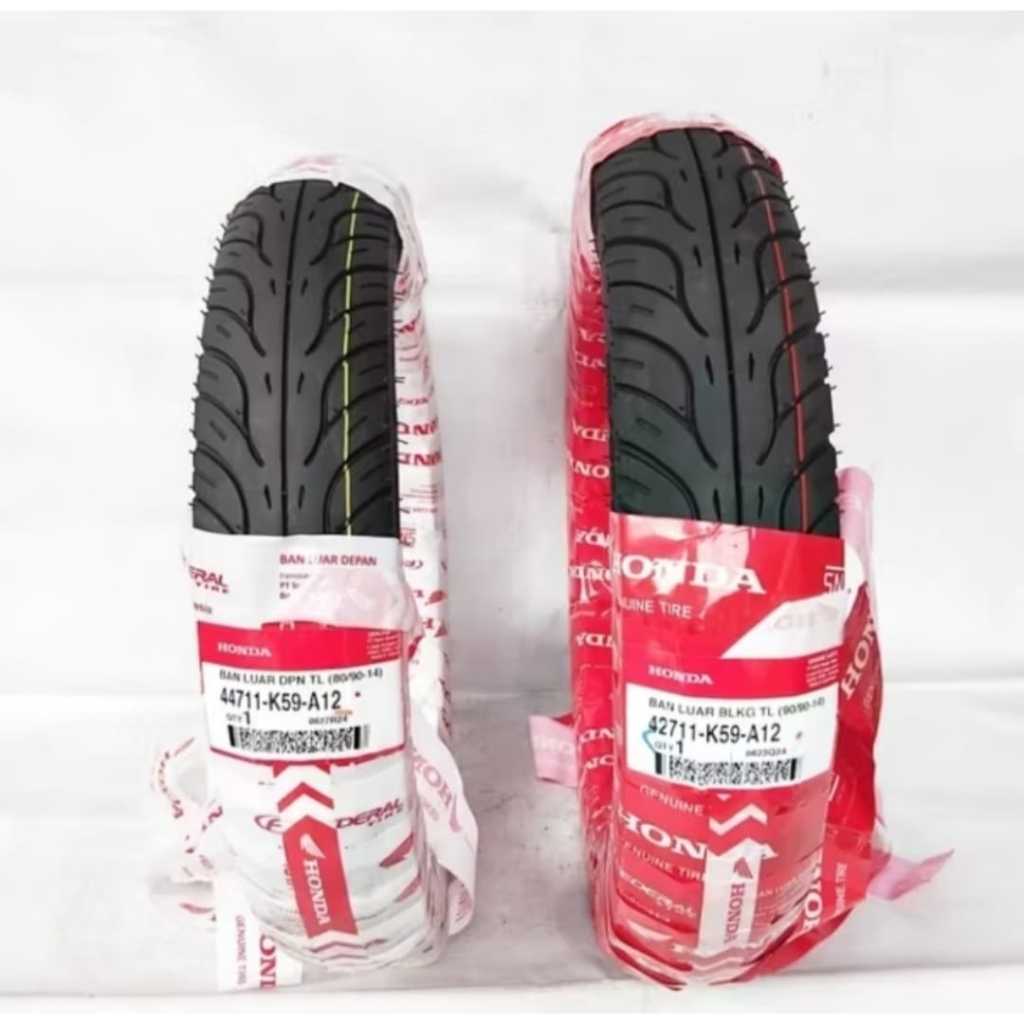 FEDERAL FT235 / K59-A12 TUBELESS AHM ORIGINAL 80/90-14 90/90-14