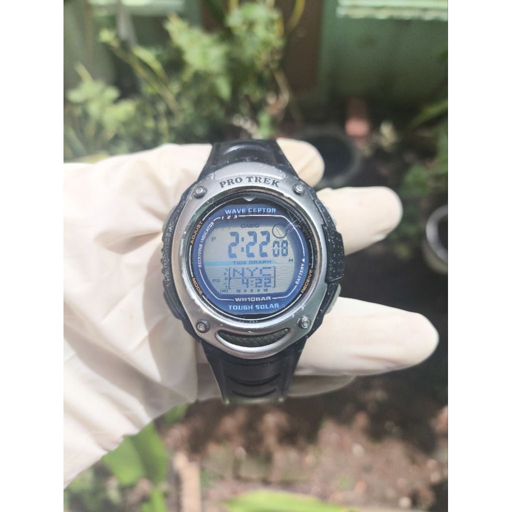 (Harga Net) Jam Tangan Casio ProTrek PRW-200J All Original Tough Solar Wave Ceptor JDM (Japan Domest