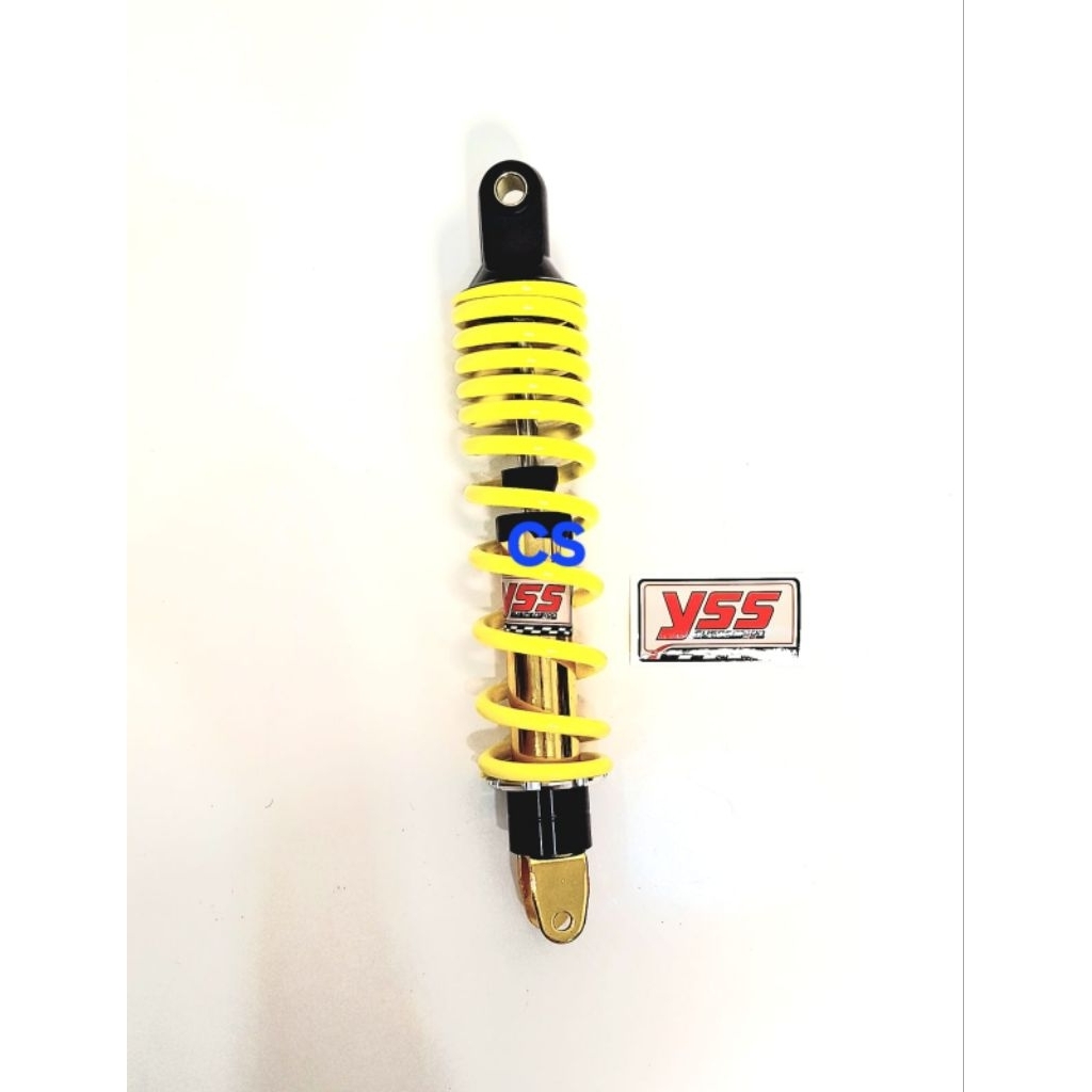 SHOCK BELAKANG COPY YSS KUNING UKURAN 330 MM BUAT MOTOR VARIO 125CC/ VARIO 150CC/ VARIO 160CC/ X-RID