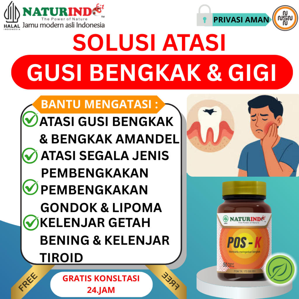 Obat Herbal Benjolan Leher Bengkak Tiroid (Pos K NATURINDO)