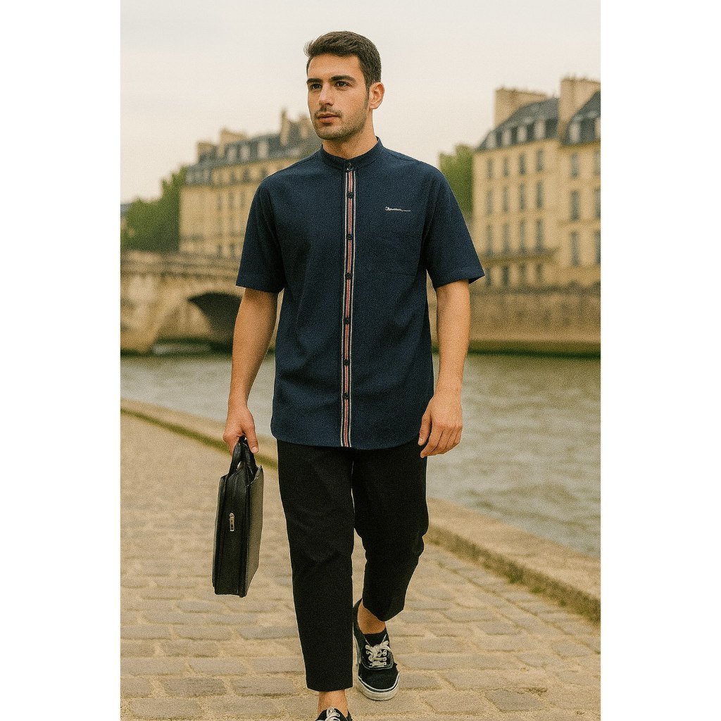 SAMASE NEW KEMEJA KOKO S011 LENGAN PENDEK