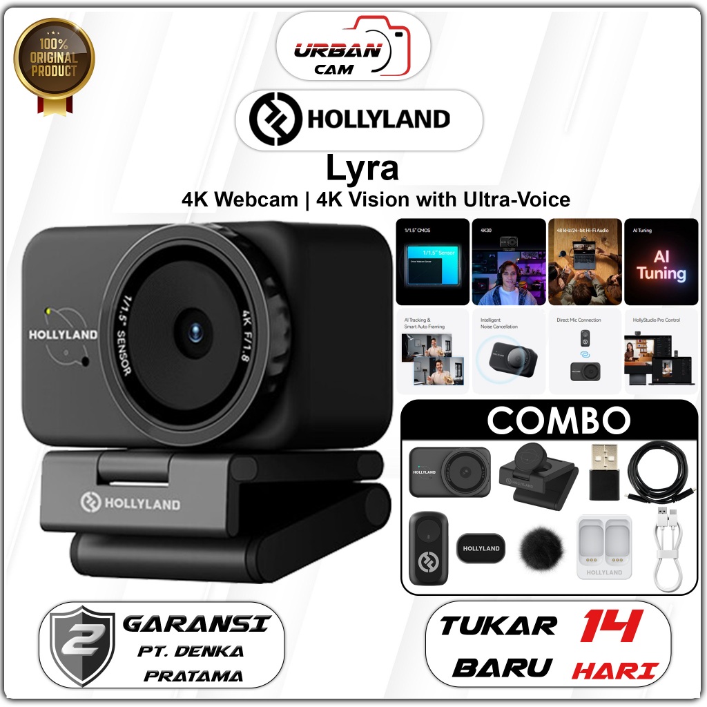 Hollyland Lyra UHD 4K Webcam / Hollyland Lyra 4K Webcam