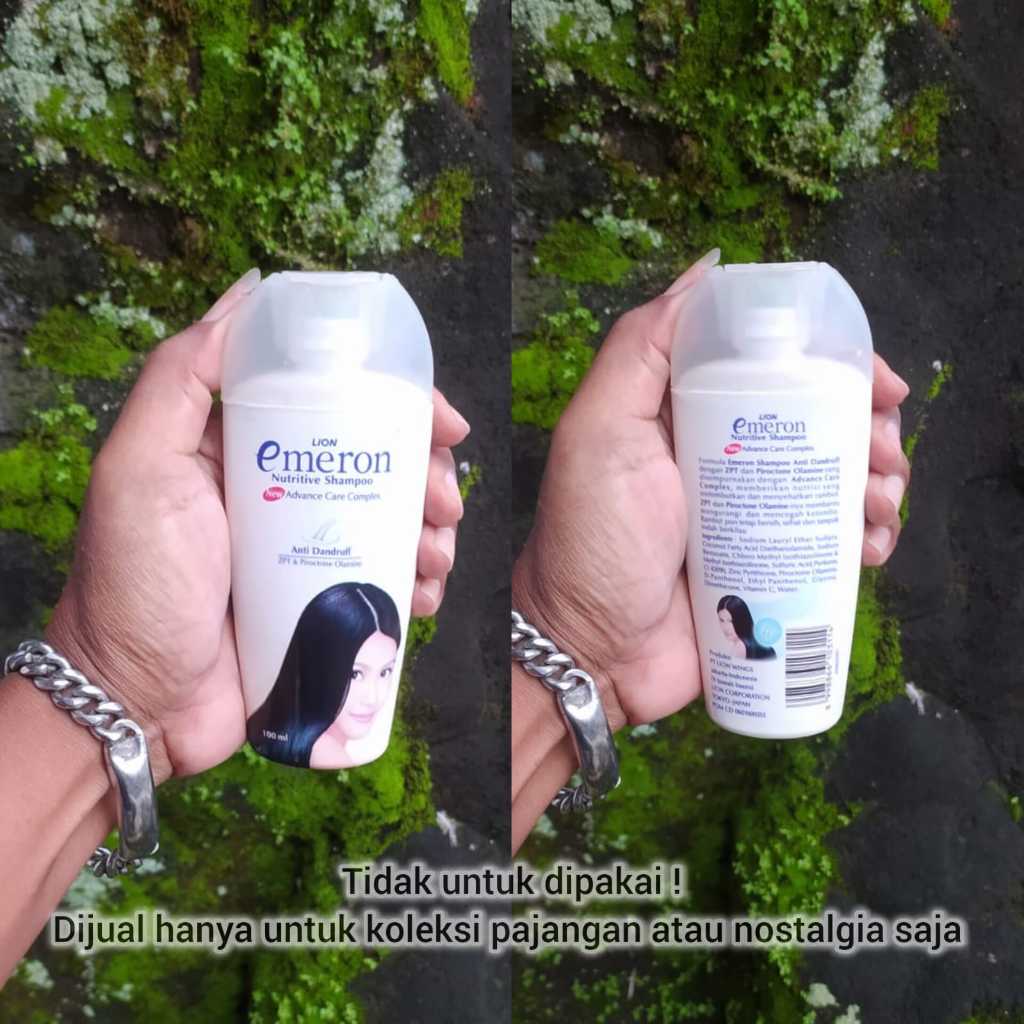 [ HANYA UNTUK PAJANGAN ] KOLEKSI PRODUK JADUL SHAMPOO EMERON TAHUN 2006 ORIGINAL