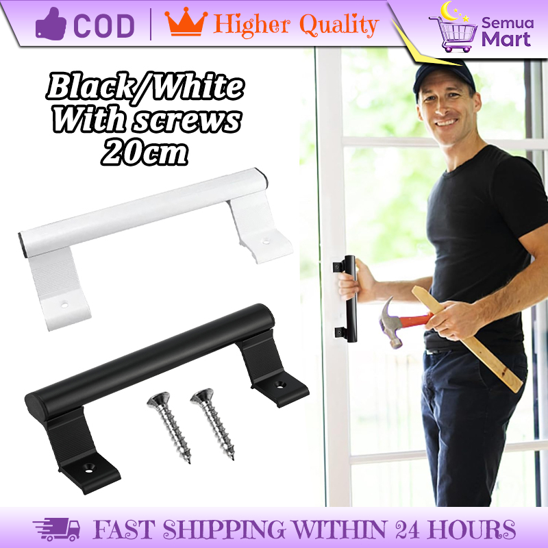 Sliding Pull Handle Aluminium 20CM - Tarikan Pintu Geser, Pintu Jendela Geser, Handle Dipasang Luar