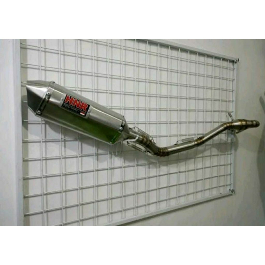 Knalpot Racing CRF dan KLX Full Stenlis,Orijinal HNR