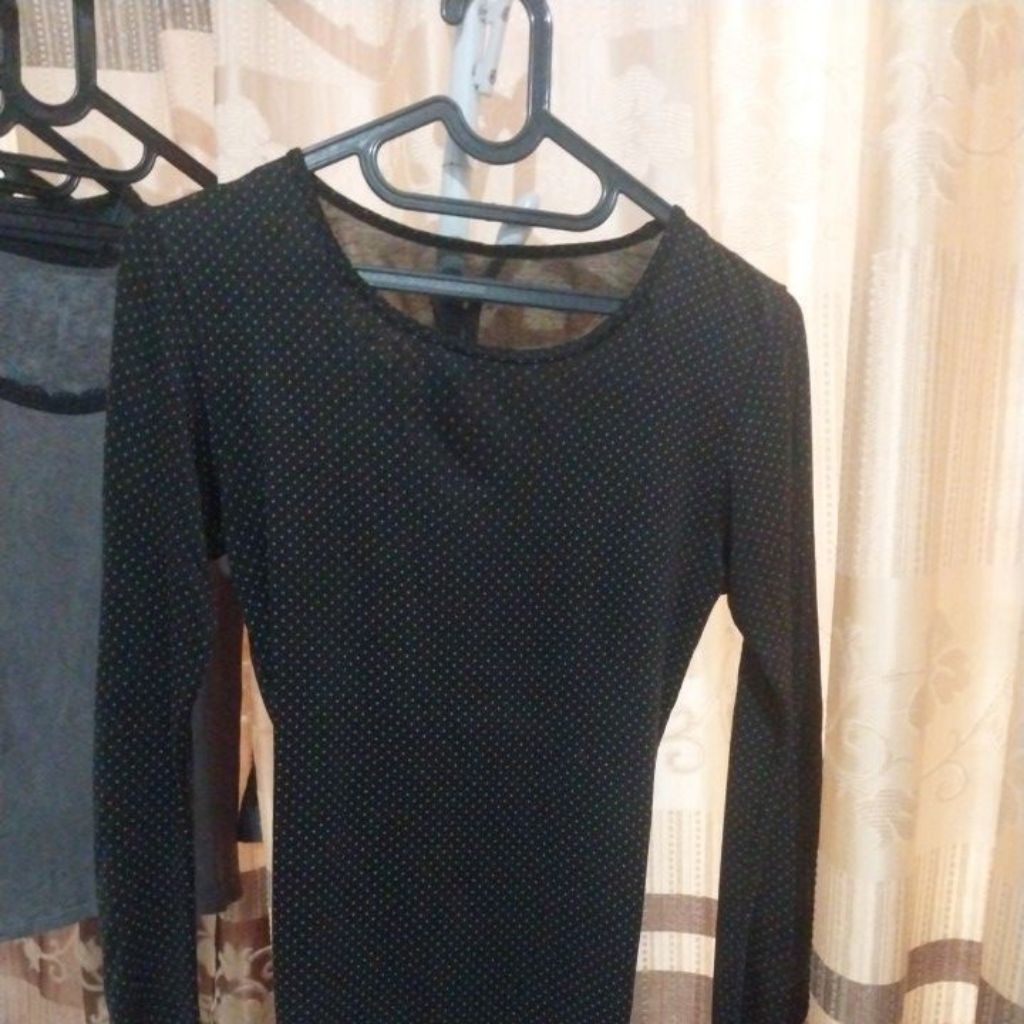 Preloved Manset Polkadot Unii Heattech