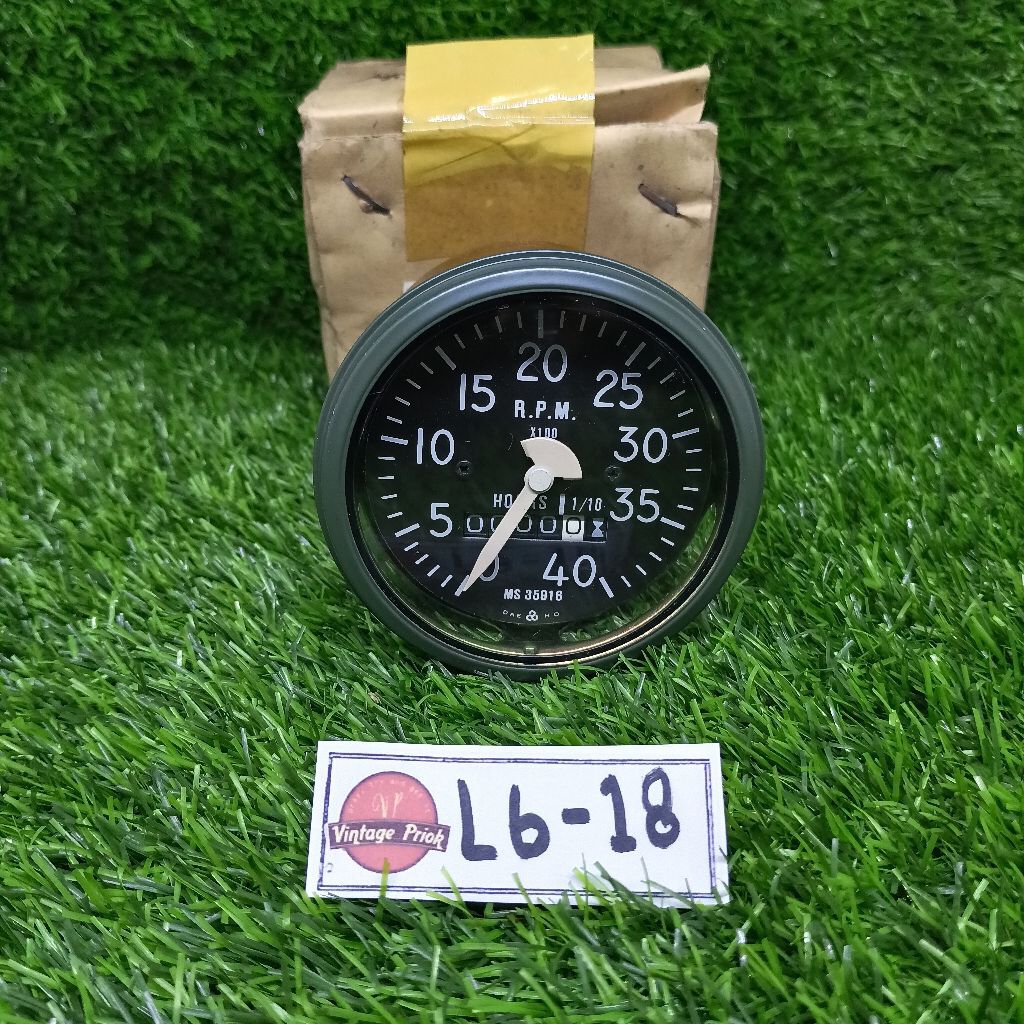 DAE HO MS35916-2 / MS35918 Tachometer 24V Cocok untuk Truk Militer M35 M809 M939