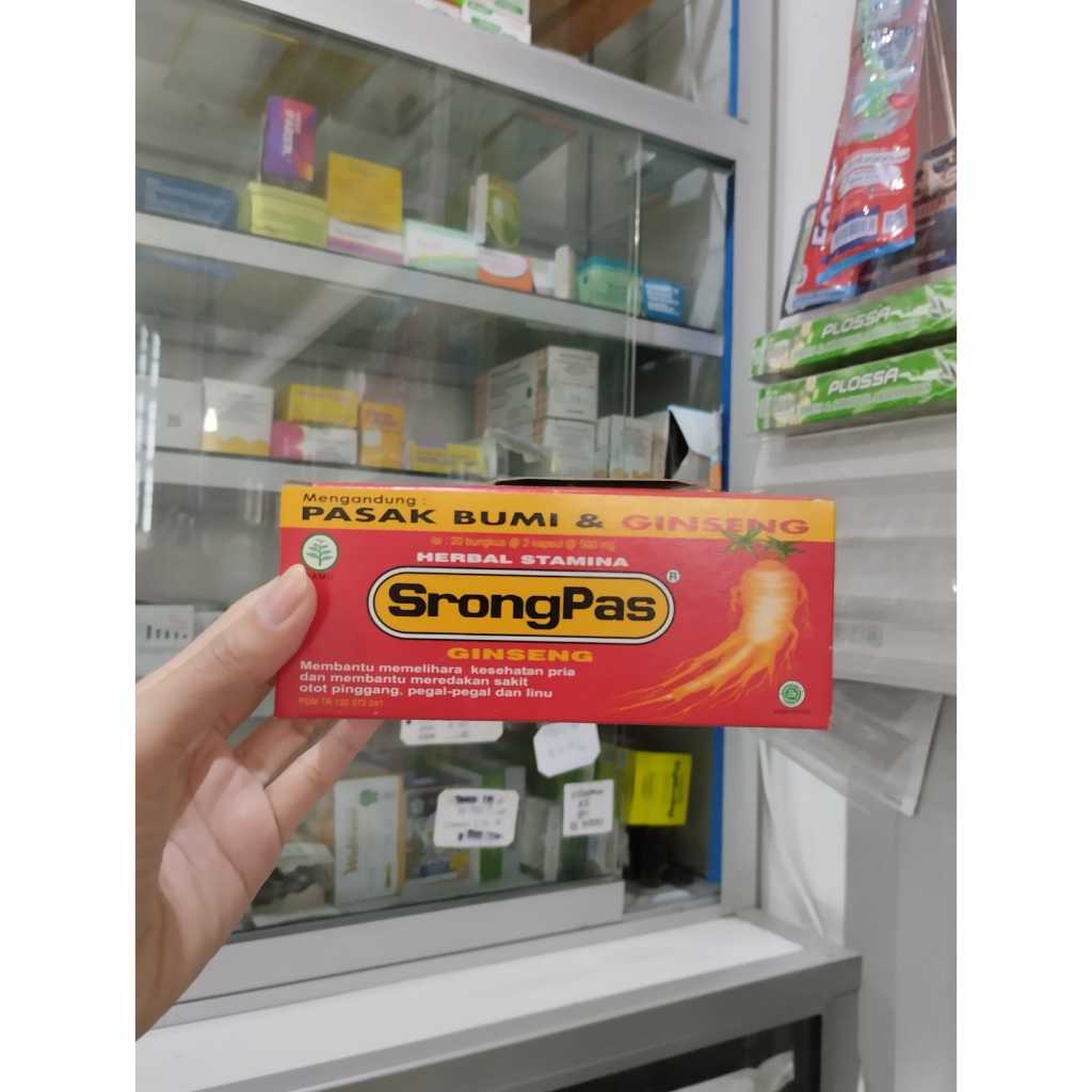 Strongpas ginseng strip 2 kapsul
