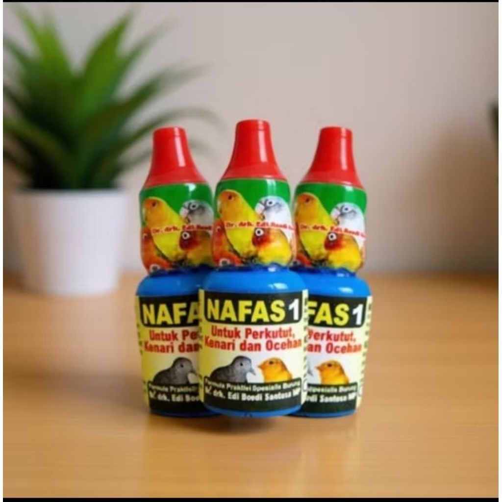 NAFAS 1 DR EDI BOEDI SANTOSA MP ORIGINAL VITAMIN BURUNG