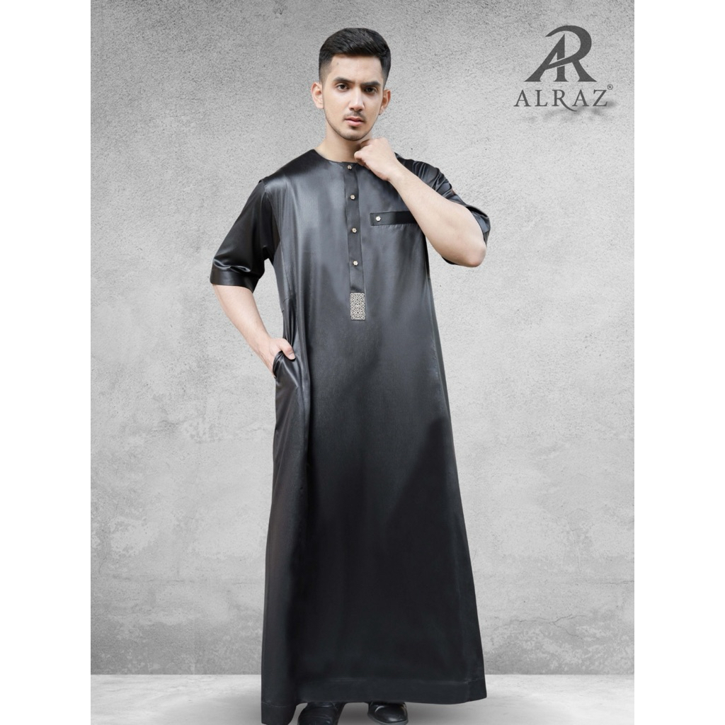 ALRAZ Thobe Korea Lengan Pendek Utsman 079