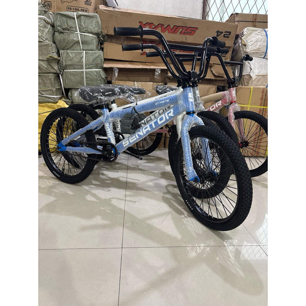 fullbike sepeda 20 BMX senator xtreme freestyle rem terpedo rem kaki gowes belakang rem