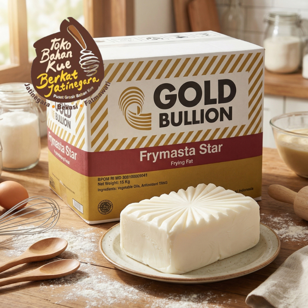 FRYMASTA STAR GOLD BULLION / MINYAK GORENG PADAT 500GR / MINYAK DONAT