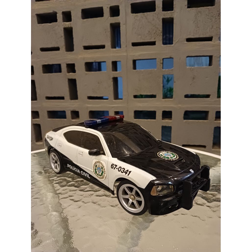 RC Nikko Fast and Furious Dodge Charger Police + Remote (Bekas)