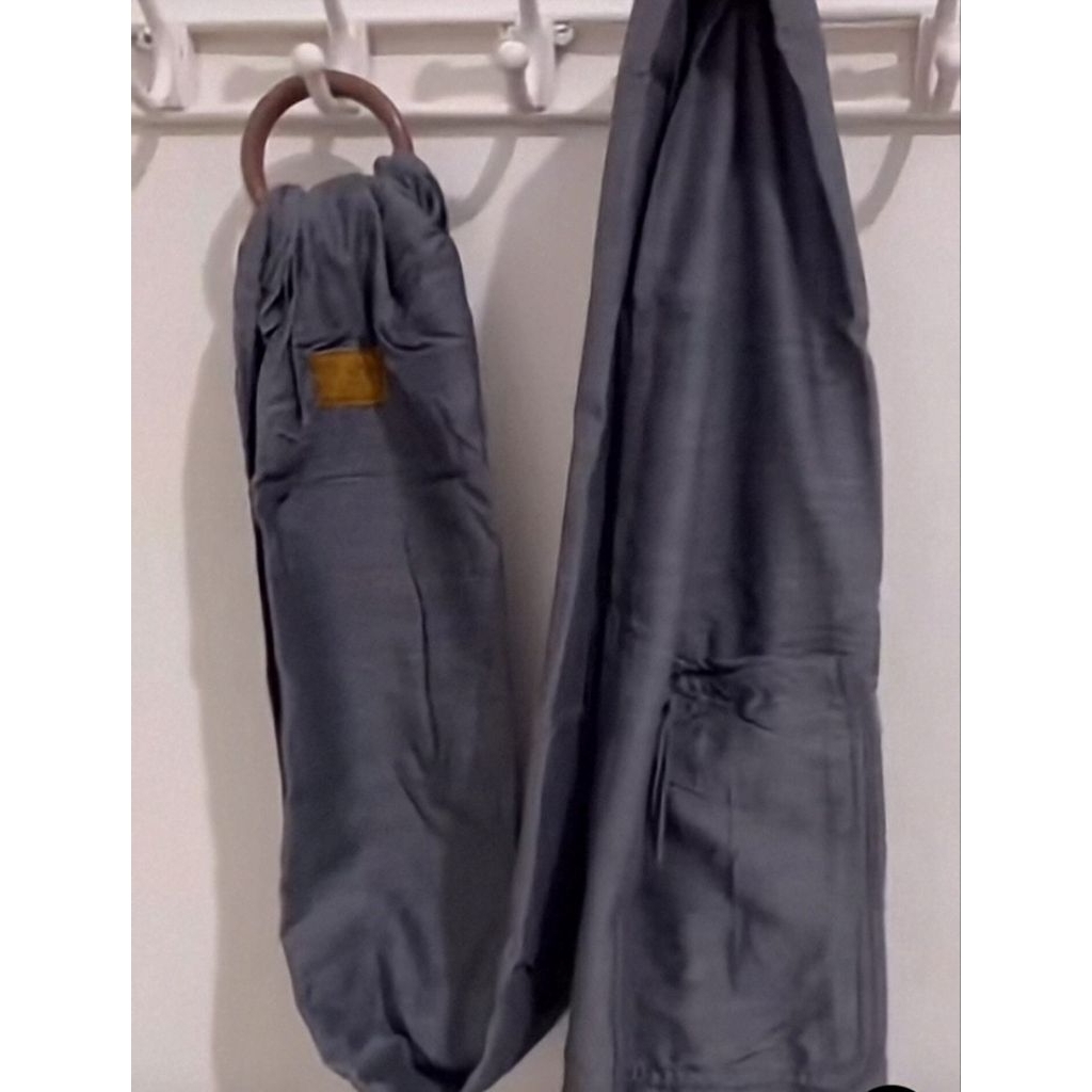 preloved gendongan cuddle me bamboo Charcoal