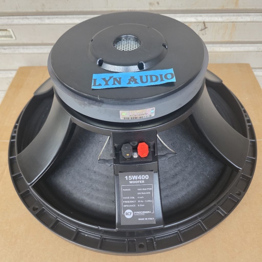 SPEAKER RCF 15 INCH 15W400 VC 3 INCH 1600 WATT