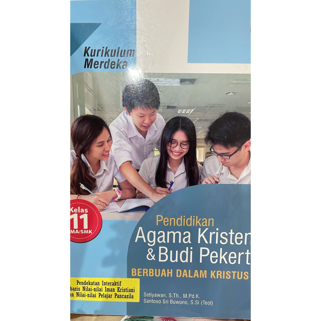 Buku Pendidikan Agama kristen & Budi Pekerti Kelas 11 SMA