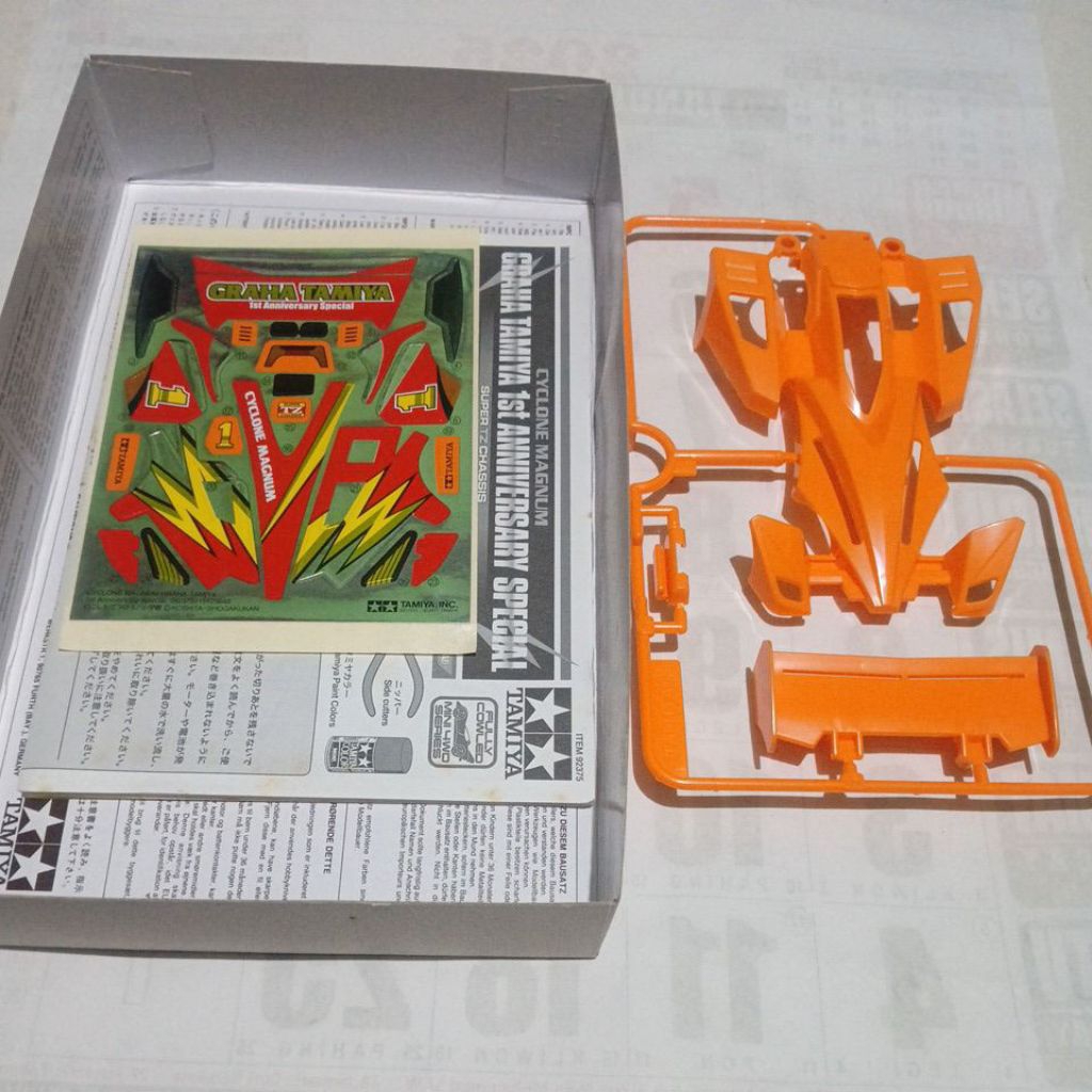 body cyclone magnum graha original tamiya
