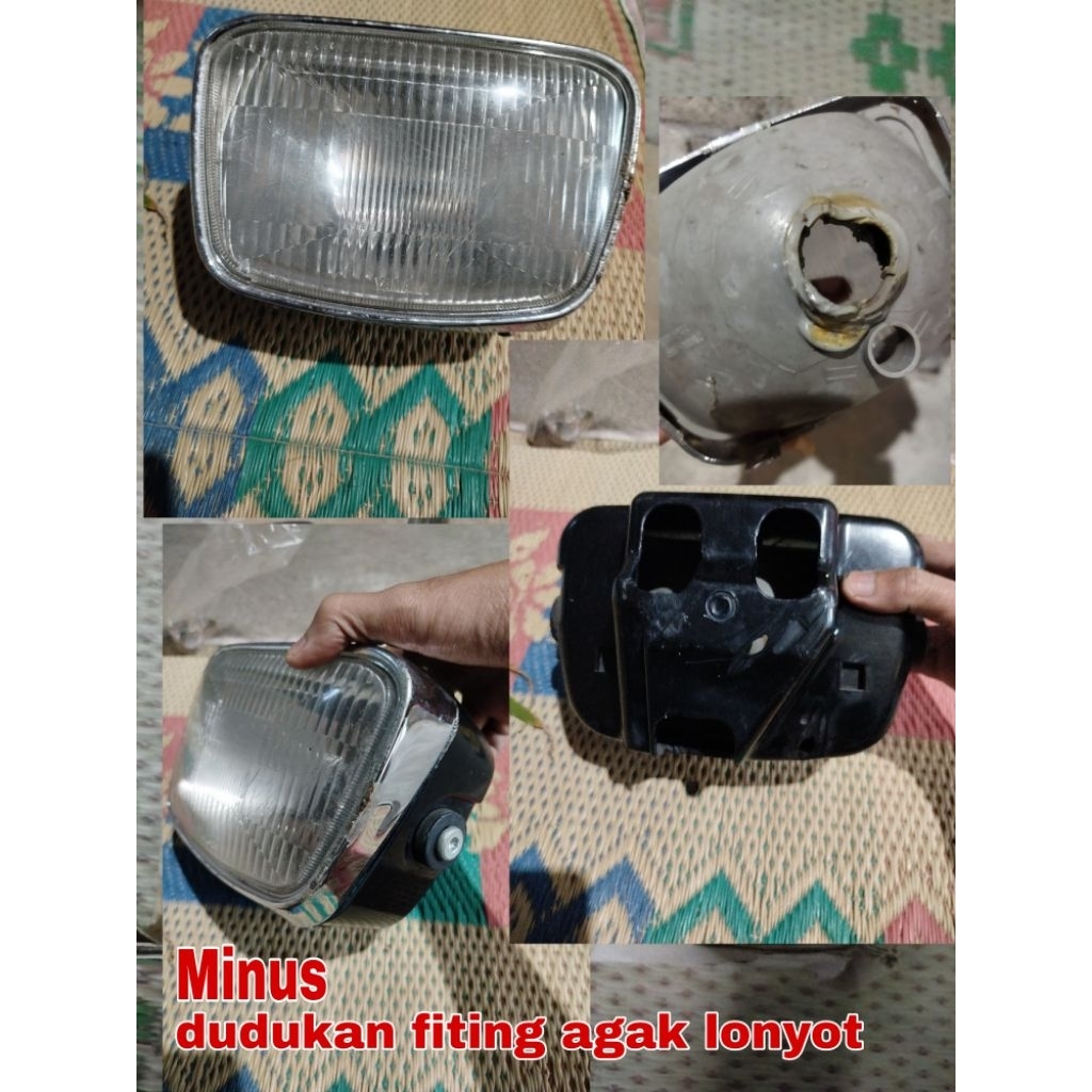 Reflektor depan ORI Copotan RX King