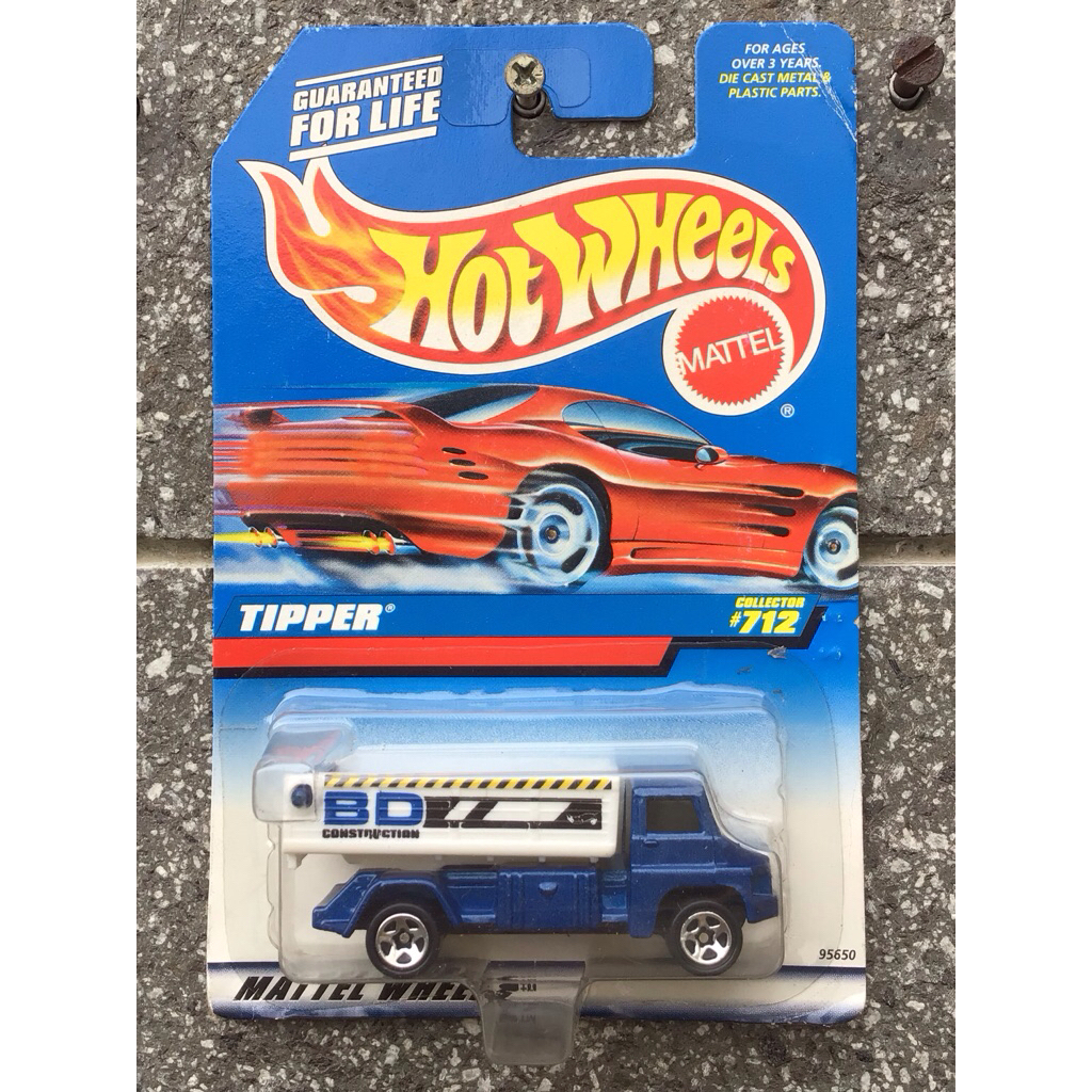 HOT WHEELS TRUCK CONSTRUCTION TIPPER 1997