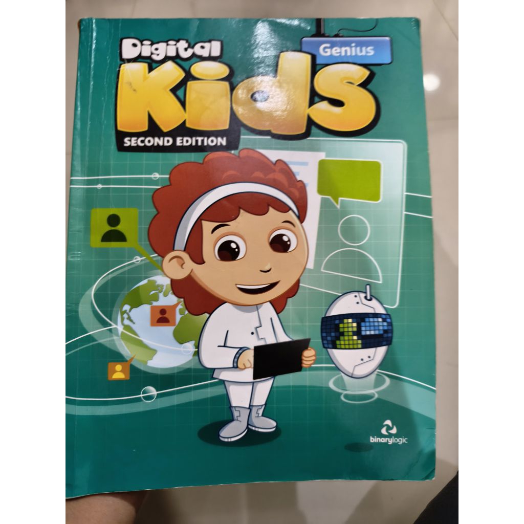 Buku bahasa inggris digital kids second edition genius