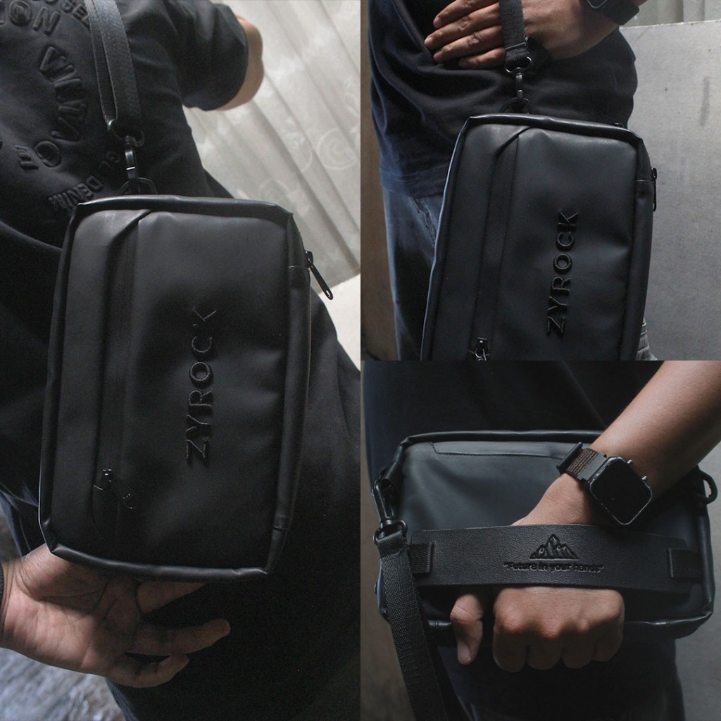 Zyrock Premium Handbag Waterproof Tangguh Stylish Modern Tas Selempang Pria