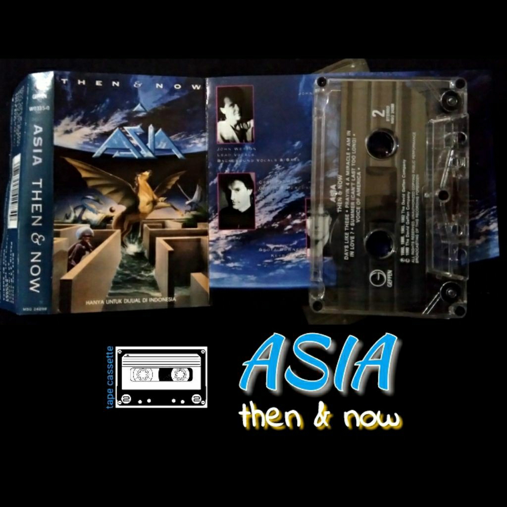 kaset tape pita jadul ASIA THEN & NOW