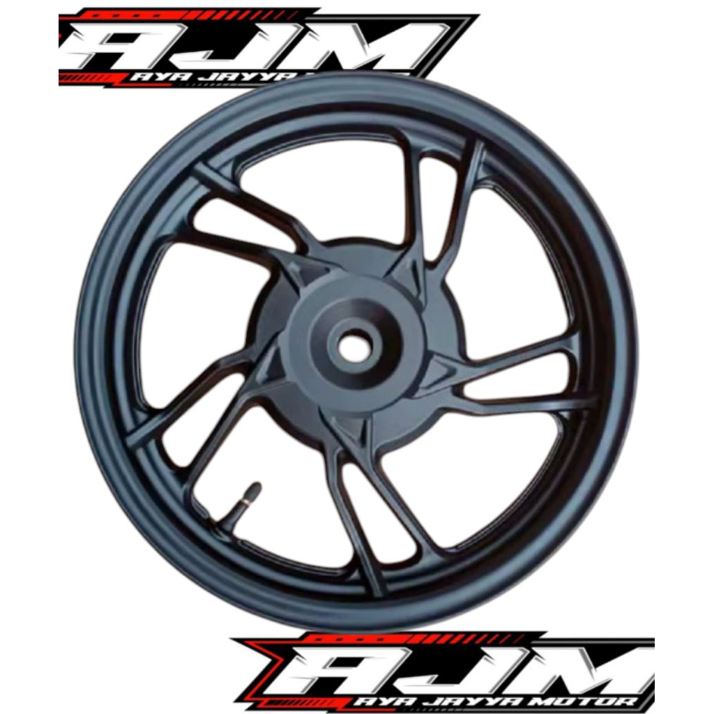 Velg Veleg Pelek Racing Belakang Wheel Sub Assy Honda Vario Techno 125/150 New K59j
