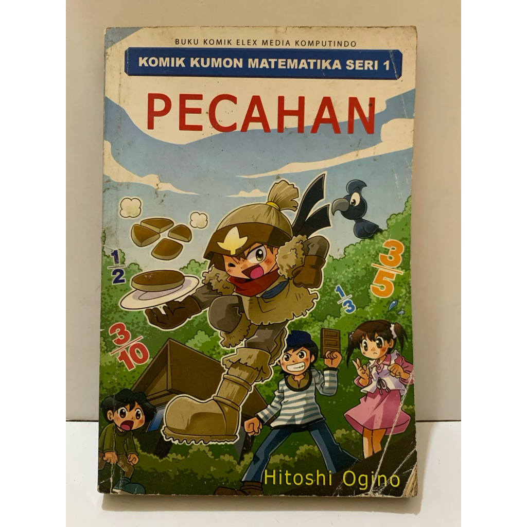 KOMIK KUMON MATEMATIKA SERI 1 PECAHAN