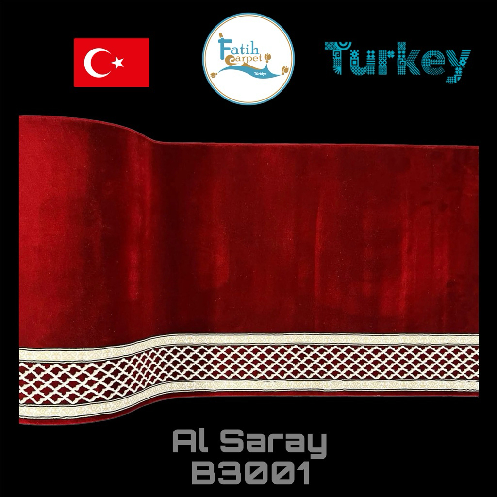 Karpet Masjid Al Saray Import Turki Size 120 Cm X 6 Meter - A2