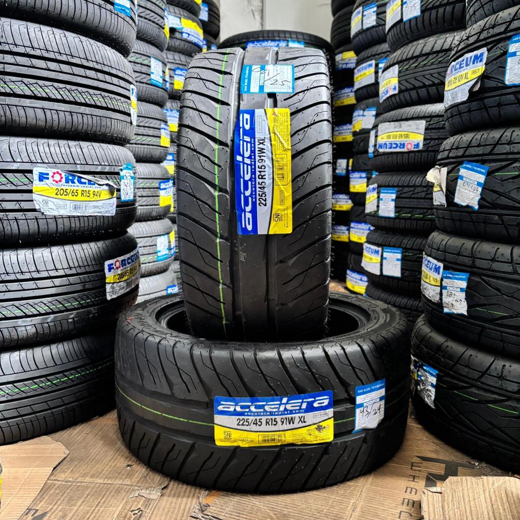 Ban Semi Slick Mobil Ring 15 Accelera 351 Sport GD Tubeless 225/45 R15 ban tapak lebar 225 45 r15