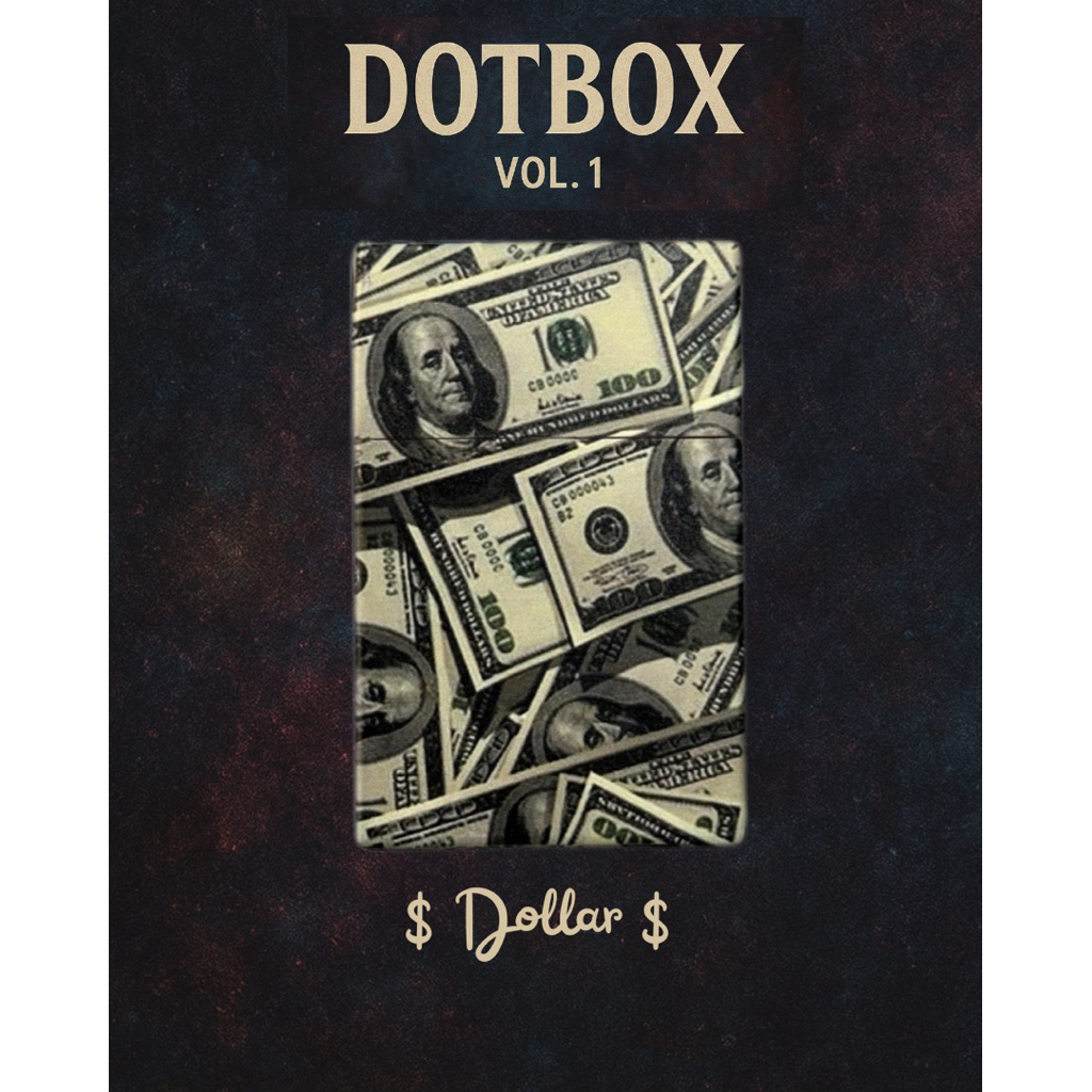 Dotbox $ Dollar $/kotak penyimpanan serbaguna/storage mini/kotak aksesoris/photo card box / kotak RK