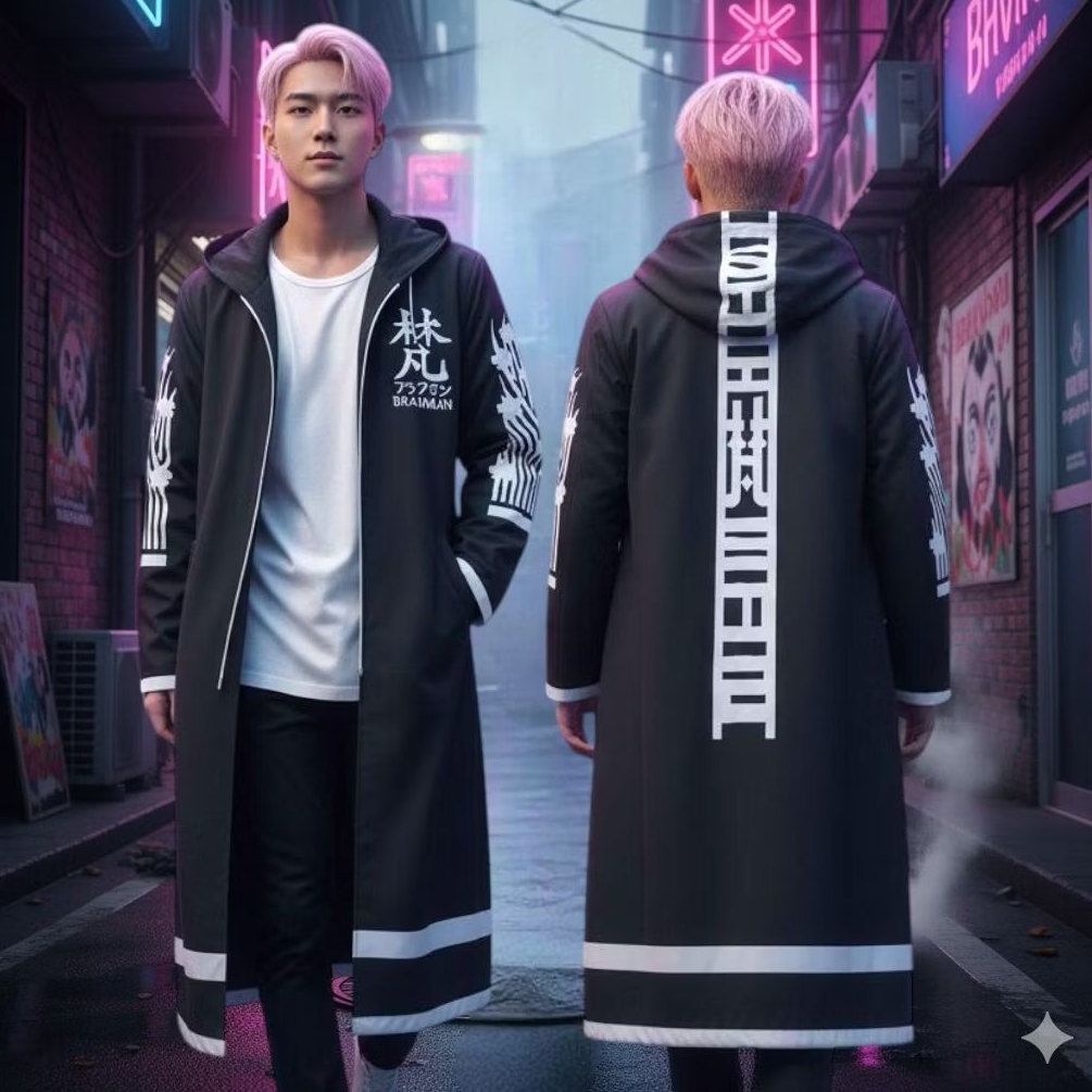 jubah Brahman kawaragi senju Tokyo ravenggers long