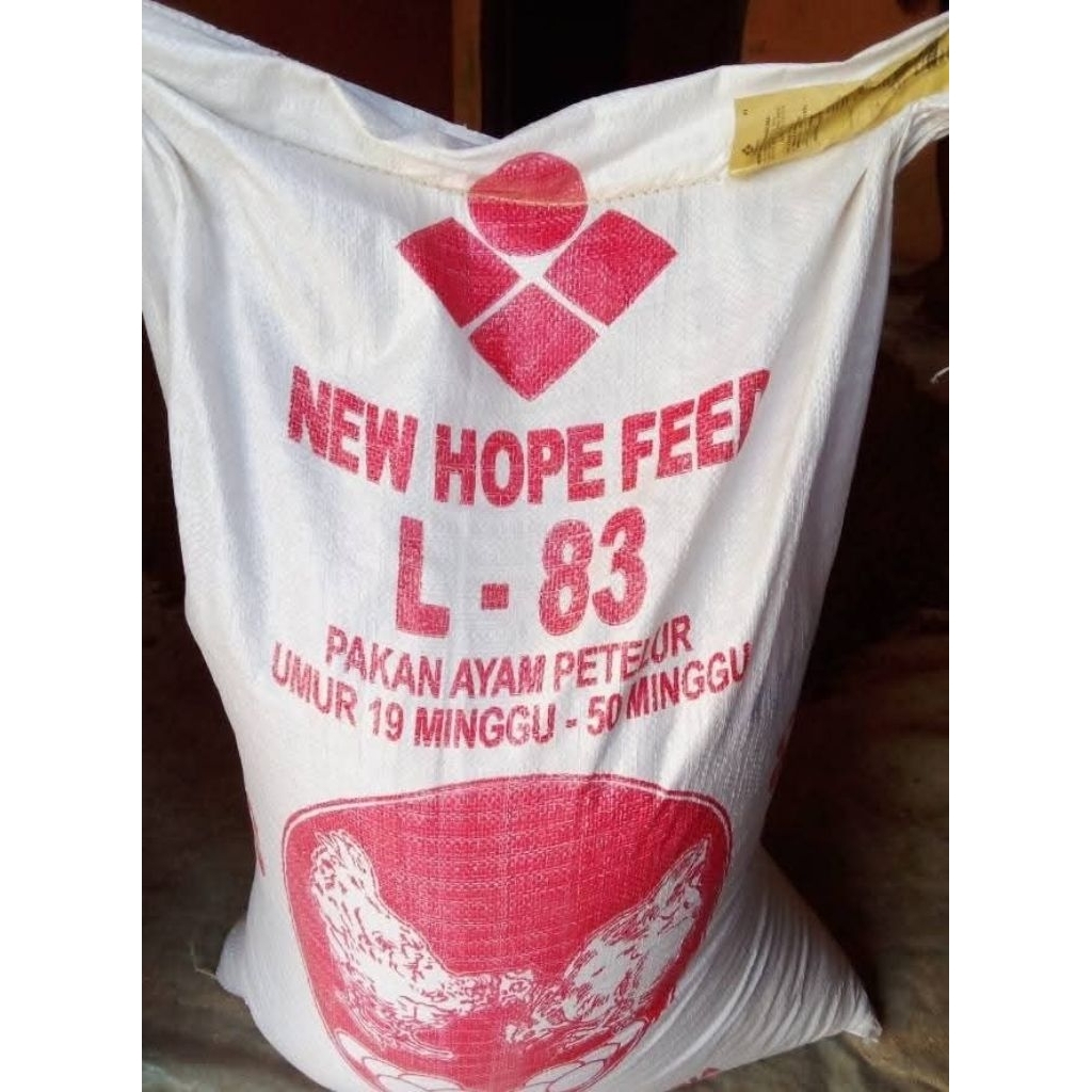 New Hope Feet L-83 Pakan ayam petelur umur 19 Minggu - 50 Minggu