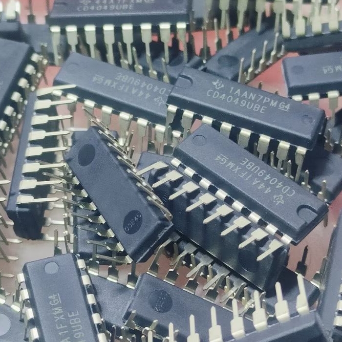 Original texas Ic Cd4049 stok sesuai gambar