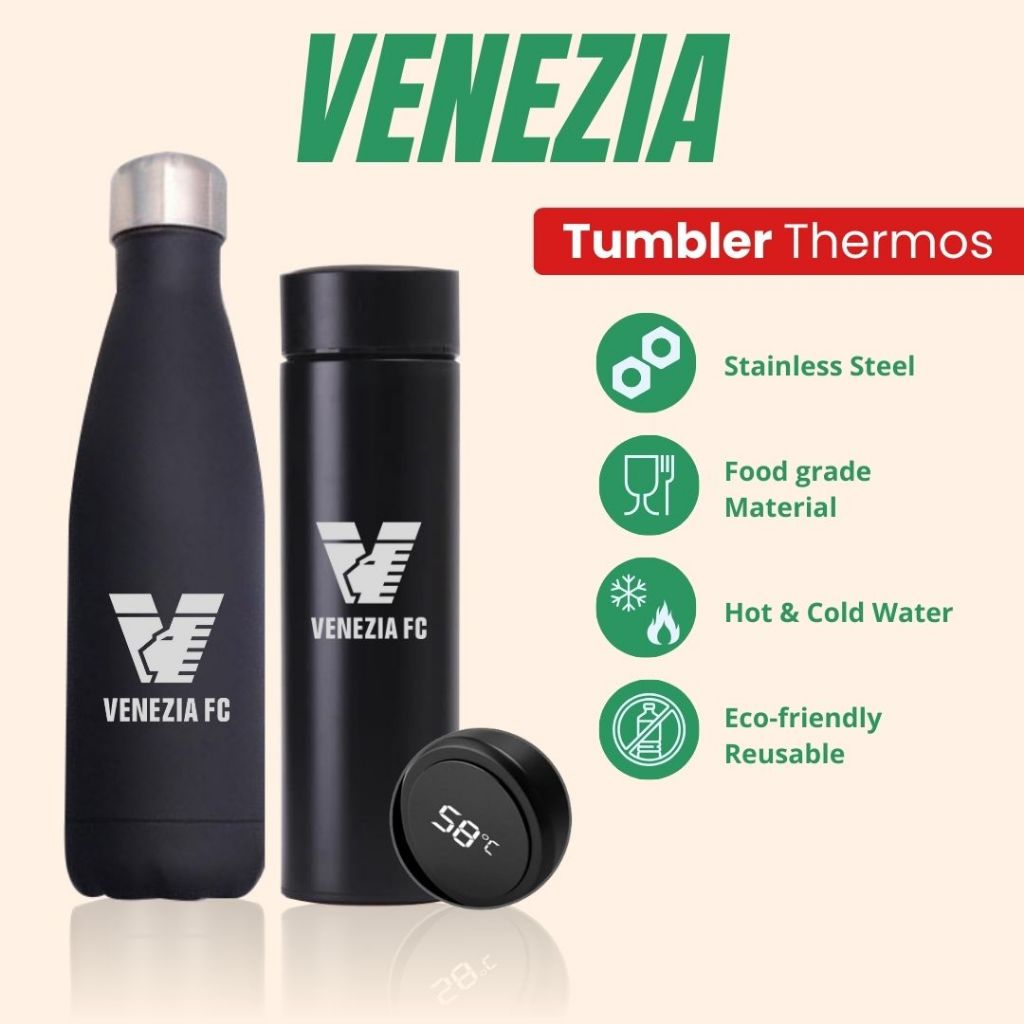 VENEZIA - TUMBLER TERMOS CUSTOM DESAIN LOGO VENEZIA