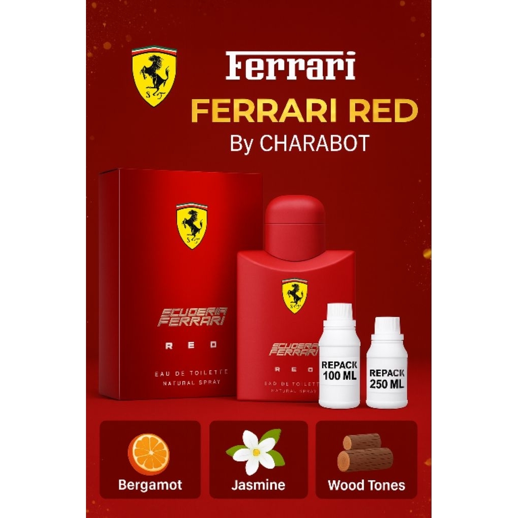 FRRARI RED BY CHARABOT