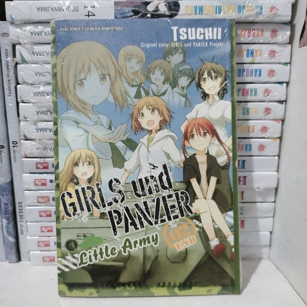 komik girls und panzer little army vol 2 segel