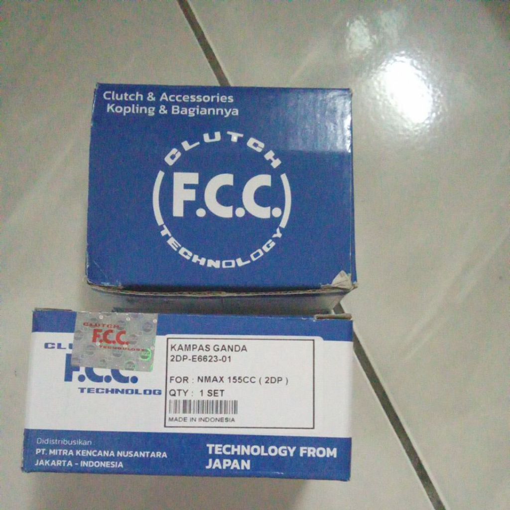 FCC kampas ganda Nmax 2DP original fcc