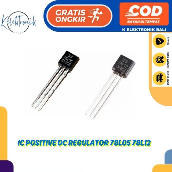 IC Positive DC Regulator 78L05 78L12