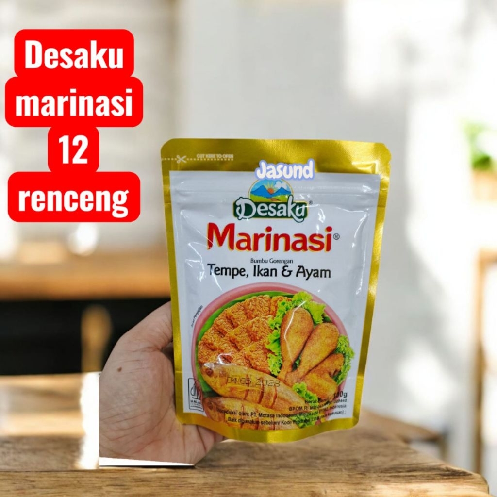 DESAKU BUMBU MARINASI TEMPE AYAM IKAN