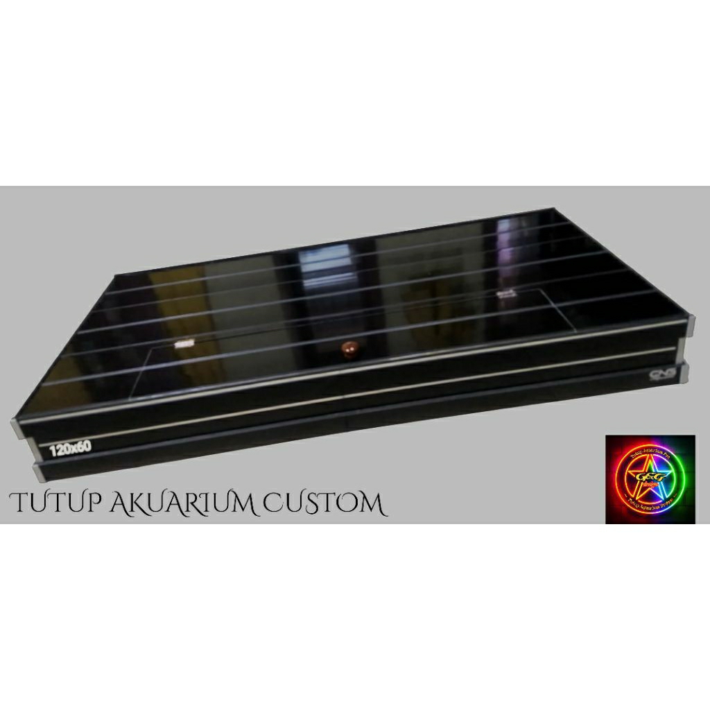 Custom tutup akuarium ( 120x60 Tanpa filter )