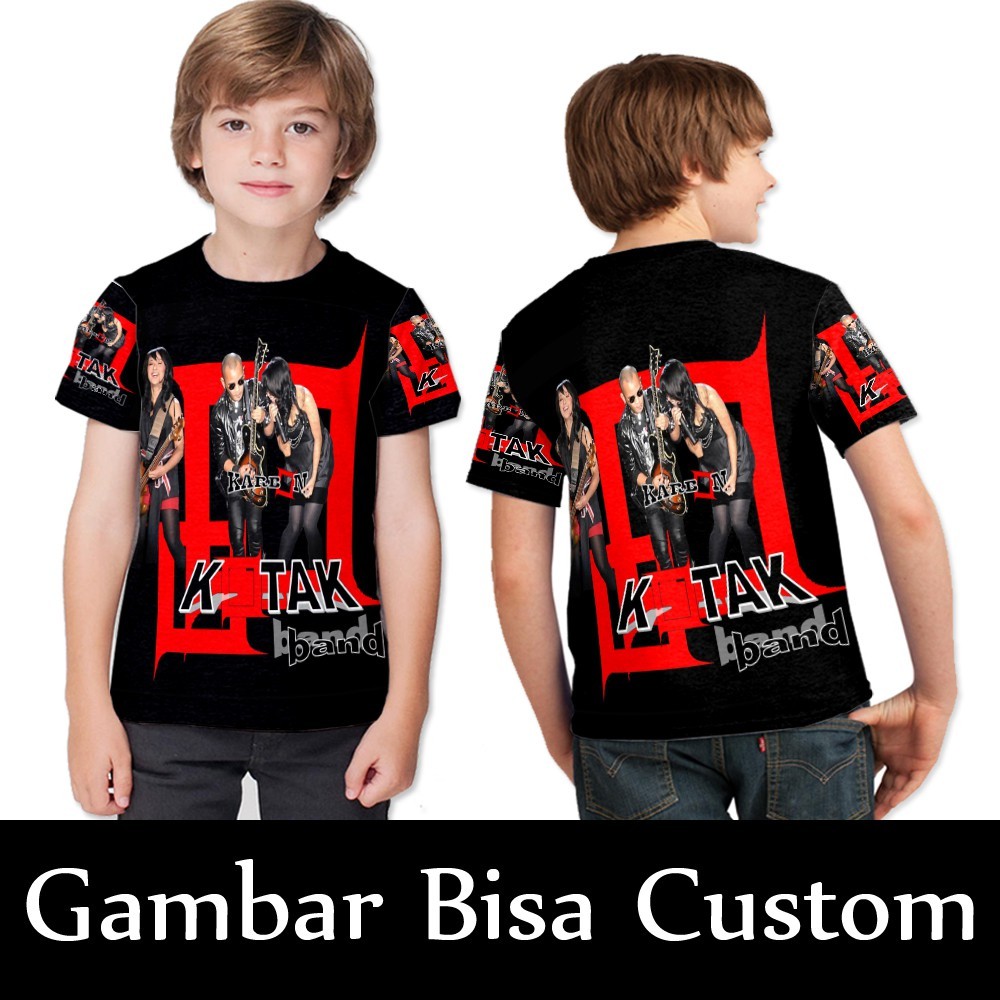 BAJU ANAK KOTAK BAND ROCK INDONESIA/KAOS ANAK BAND