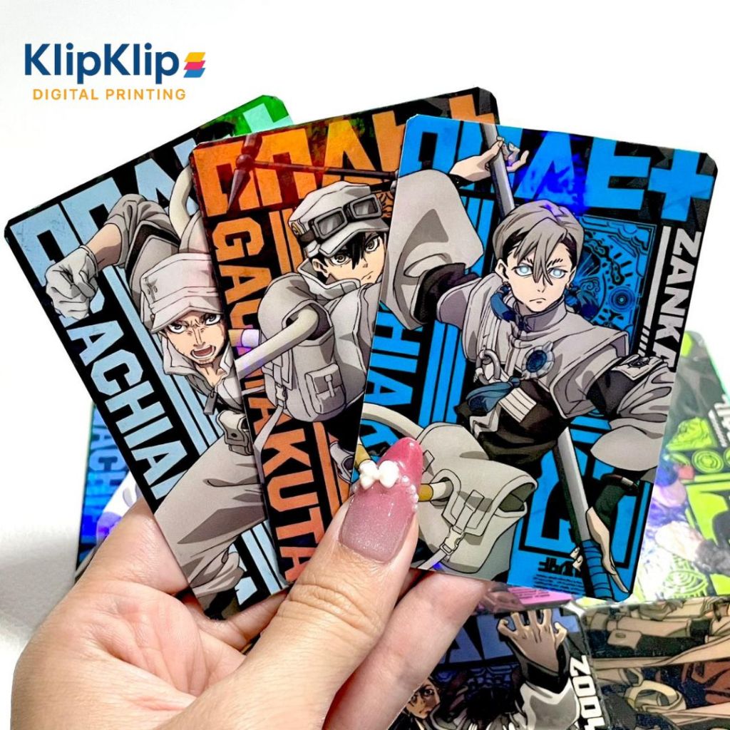 Set Koleksi Photocard Anime Gachiakuta Isi 9pcs Hologram - KK - N3D