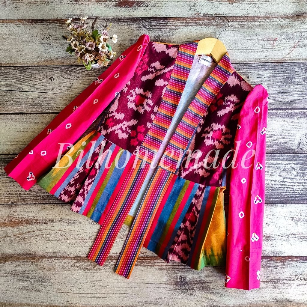 OUTER TENUN WARNA PINK FANTA