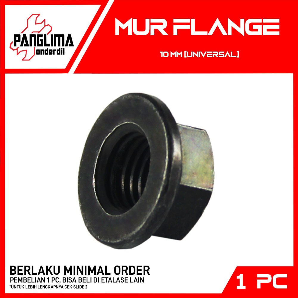 Mur Flange Nut 10Mm-10 Mm-M10