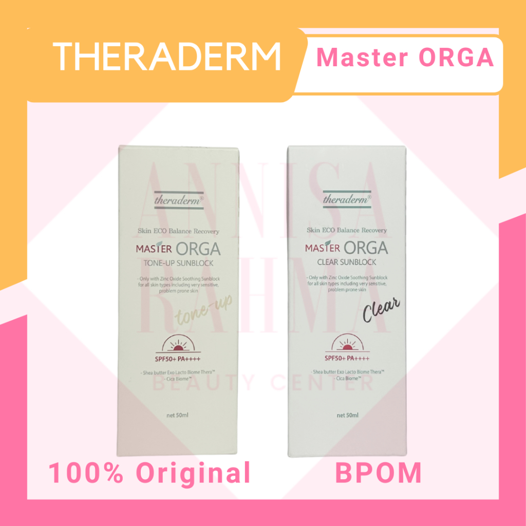 THERADERM Master Orga Tone-Up Clear Sunblock SPF50+PA++++
