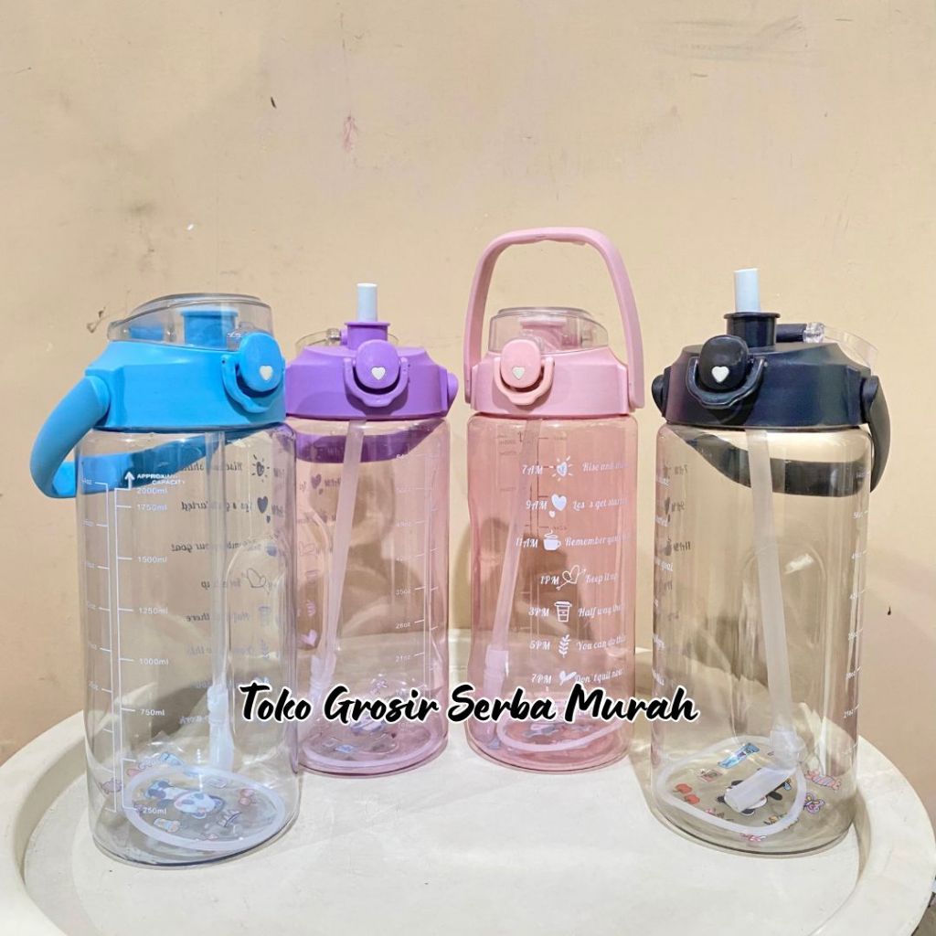 BOTOL BENING VIRAL 2 Liter  BOTOL TENTENG PLASTIK VIRAL