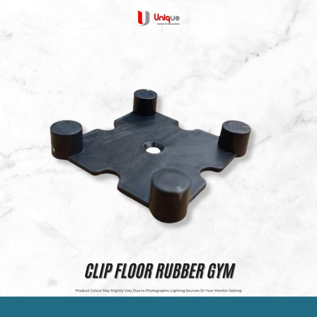 Clip Floor Rubber Gym Mat / Klip Penjepit Antar Gym Mat / Clip On Penyambung Gym Mat / Sistem Click 