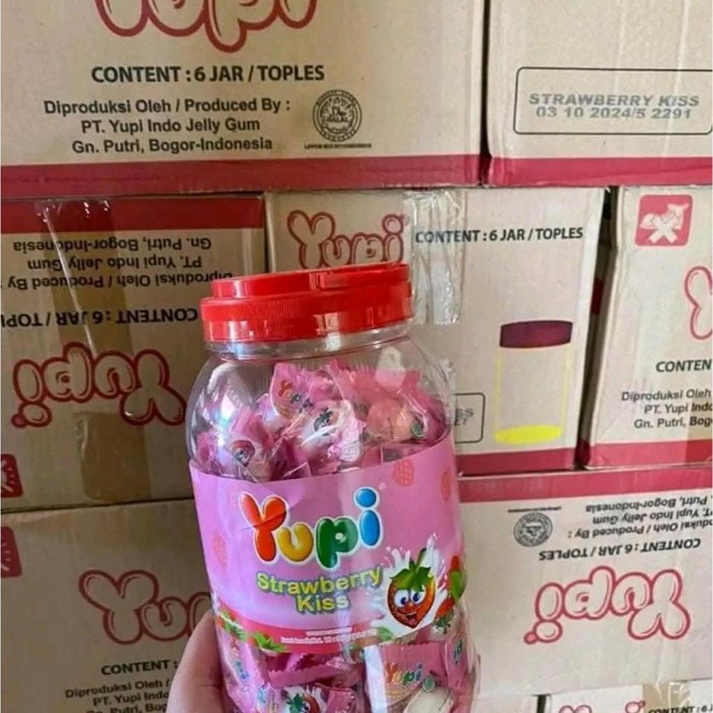 RICHES MOJOKERTO JATIM YUPI TOPLES 1 karton isi 6 Toples - Yupi Toples 1Dus (6Toples)