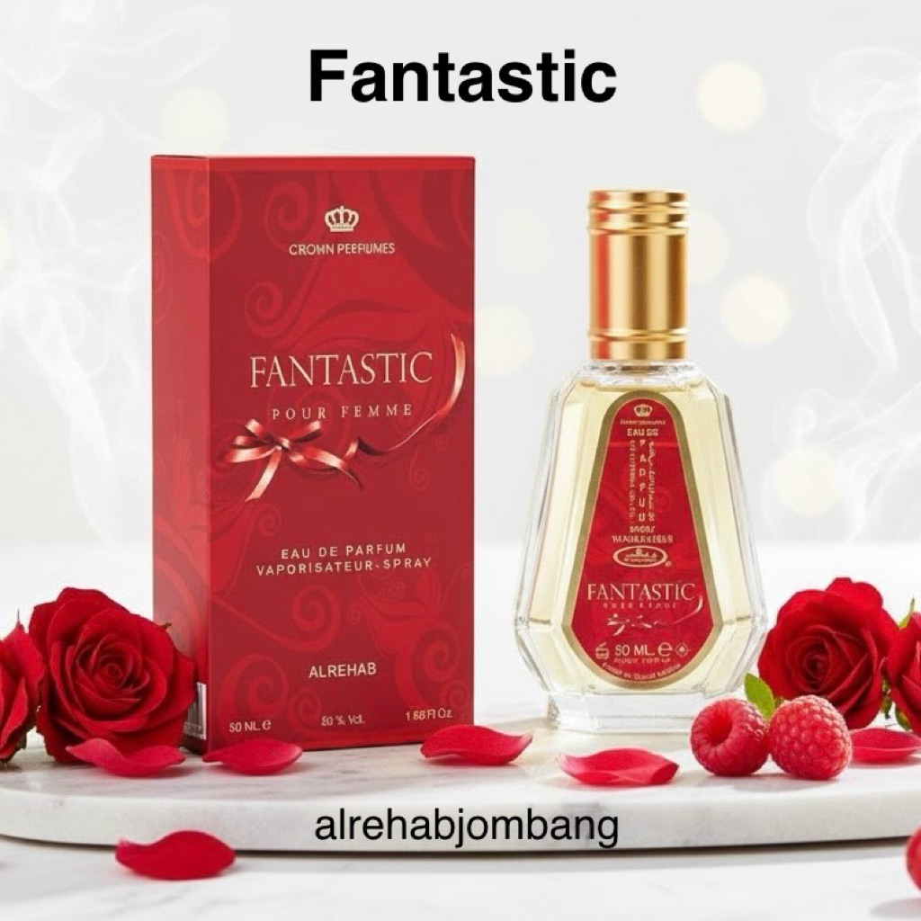 Parfum Al Rehab Fantastic 50ml Spray Original Arab Saudi